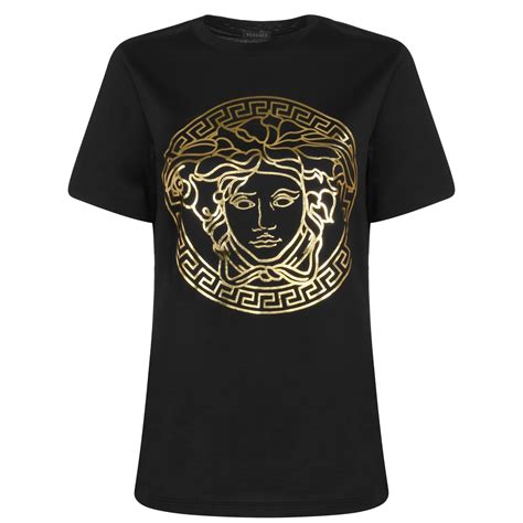 women's versace t shirt sale|medusa t shirt women's.